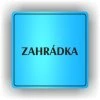 Cedule zahrádka – plast (piktogram)
