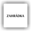Cedule zahrádka – plast (piktogram)