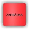Cedule zahrádka – plast (piktogram)