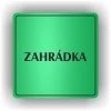 Cedule zahrádka – plast (piktogram)