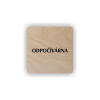 Cedule odpočívárna | Piktogram (čtverec)