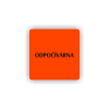 Cedule odpočívárna | Piktogram (čtverec)