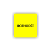 Cedule rozhodčí | Piktogram (čtverec)