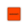 Cedule rozhodčí | Piktogram (čtverec)