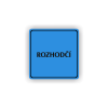 Cedule rozhodčí | Piktogram (čtverec)