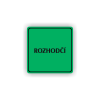 Cedule rozhodčí | Piktogram (čtverec)