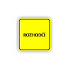 Cedule rozhodčí | Piktogram (čtverec)