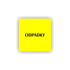 Cedule odpadky | Piktogram (čtverec)