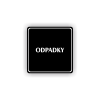 Cedule odpadky | Piktogram (čtverec)