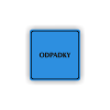 Cedule odpadky | Piktogram (čtverec)