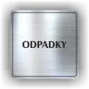 Cedule odpadky – plast (piktogram)