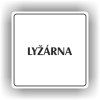 Cedule lyžárna – plast (piktogram)