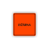 Cedule lyžárna | Piktogram (čtverec)
