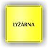 Cedule lyžárna – plast (piktogram)