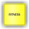 Cedule fitness – plast (piktogram)