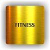 Cedule fitness – plast (piktogram)