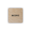 Cedule recepce | Piktogram (čtverec)