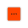 Cedule recepce | Piktogram (čtverec)