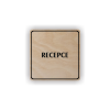 Cedule recepce | Piktogram (čtverec)