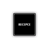 Cedule recepce | Piktogram (čtverec)