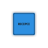 Cedule recepce | Piktogram (čtverec)