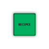 Cedule recepce | Piktogram (čtverec)
