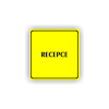 Cedule recepce | Piktogram (čtverec)