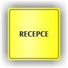 Cedule recepce – plast (piktogram)