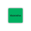 Cedule tělocvična | Piktogram (čtverec)