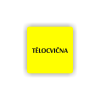 Cedule tělocvična | Piktogram (čtverec)