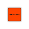 Cedule tělocvična | Piktogram (čtverec)