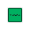 Cedule tělocvična | Piktogram (čtverec)