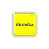 Cedule tělocvična | Piktogram (čtverec)