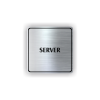 Cedule server | Piktogram (čtverec)