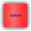 Cedule server – plast (piktogram)