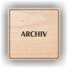 Cedule archiv – plast (piktogram)