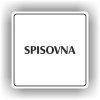 Cedule spisovna – plast (piktogram)
