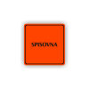 Cedule spisovna | Piktogram (čtverec)