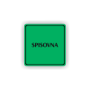 Cedule spisovna | Piktogram (čtverec)