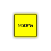 Cedule spisovna | Piktogram (čtverec)