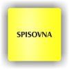 Cedule spisovna – plast (piktogram)
