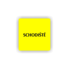 Cedule schodiště | Piktogram (čtverec)