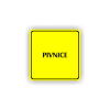 Cedule pivnice | Piktogram (čtverec)