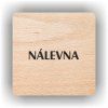 Cedule nálevna – plast (piktogram)