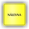 Cedule nálevna – plast (piktogram)