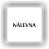Cedule nálevna – plast (piktogram)