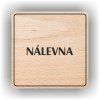 Cedule nálevna – plast (piktogram)