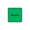 Cedule kantýna | Piktogram (čtverec)