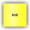 Cedule bar – plast (piktogram)