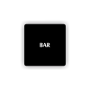 Cedule bar | Piktogram (čtverec)